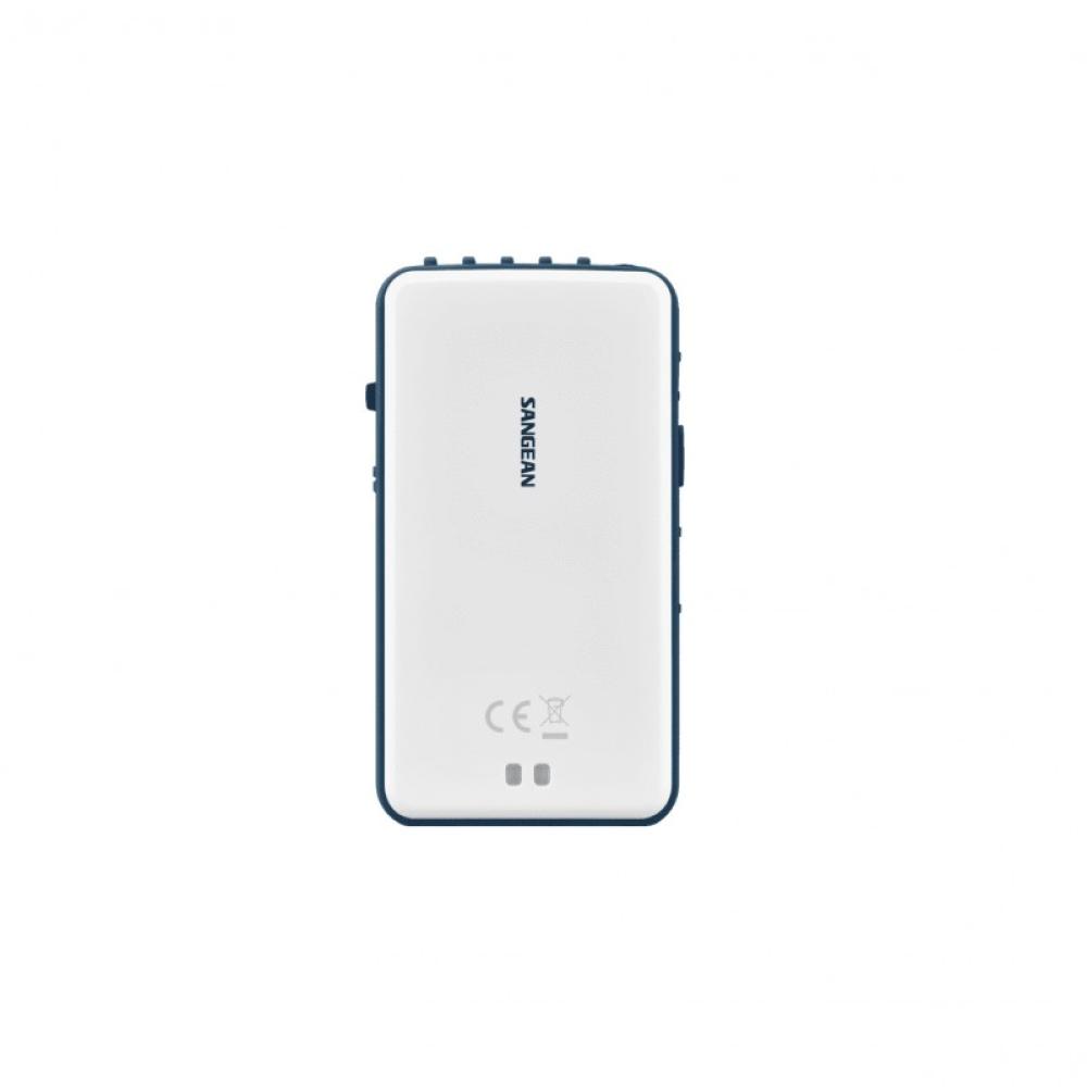 Sangean - DT-140 Portátil Digital Azul, Blanco