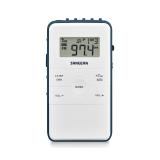 Sangean - DT-140 Portátil Digital Azul, Blanco