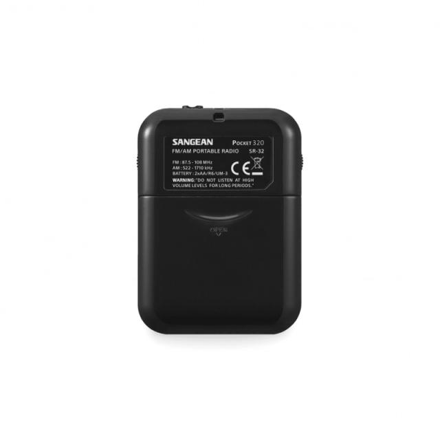 Sangean - SR-32 Portátil Negro