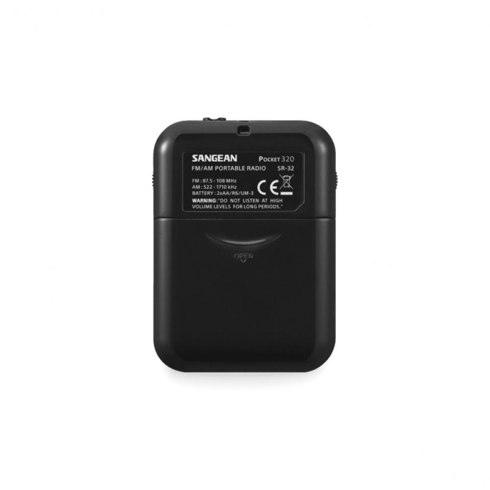 Sangean - SR-32 Portátil Negro