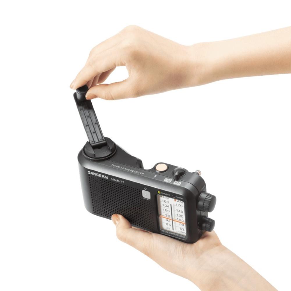 Sangean - MMR-77 Portátil Analógica Negro