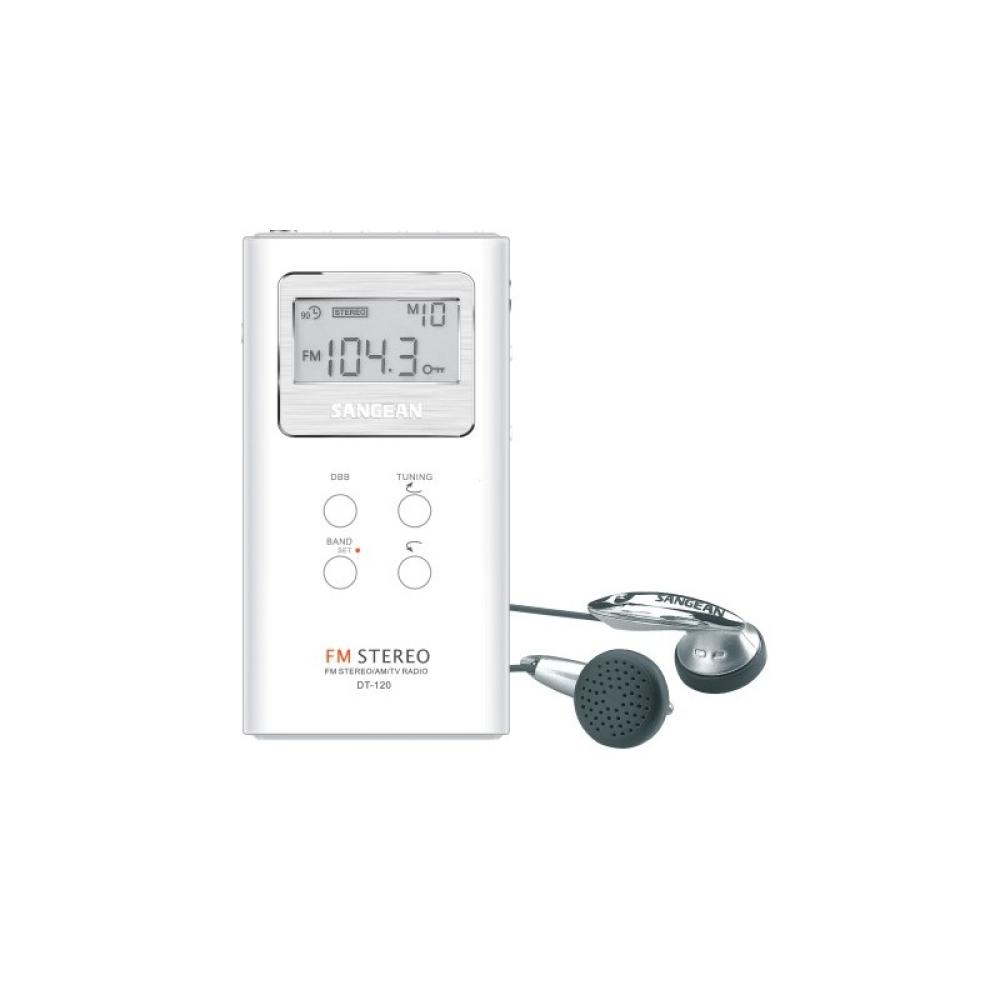 Sangean - DT-120 Portátil Digital Blanco
