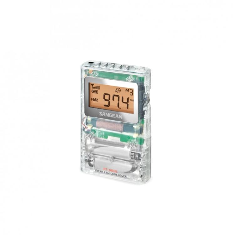 Sangean - DT-160 Portátil Digital Transparente