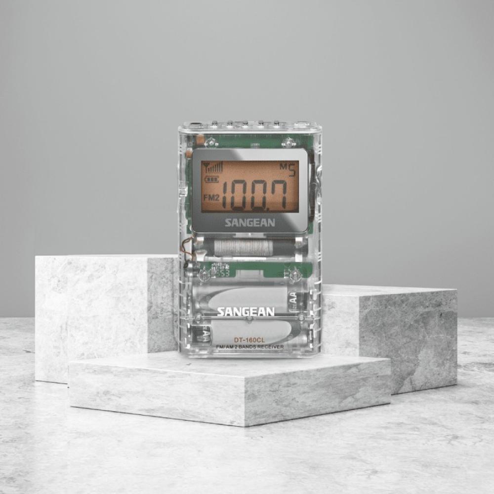 Sangean - DT-160 Portátil Digital Transparente