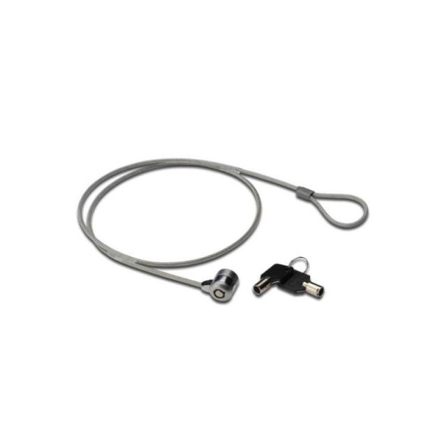 Nilox - Cable seguridad con doble llave 1.8m