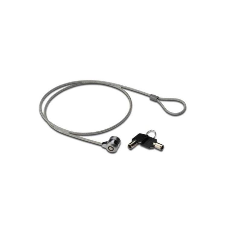 Nilox - Cable seguridad con doble llave 1.8m