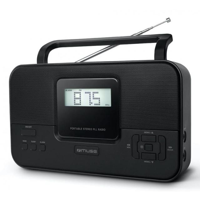 Muse - M087MB radio Portátil Digital Negro