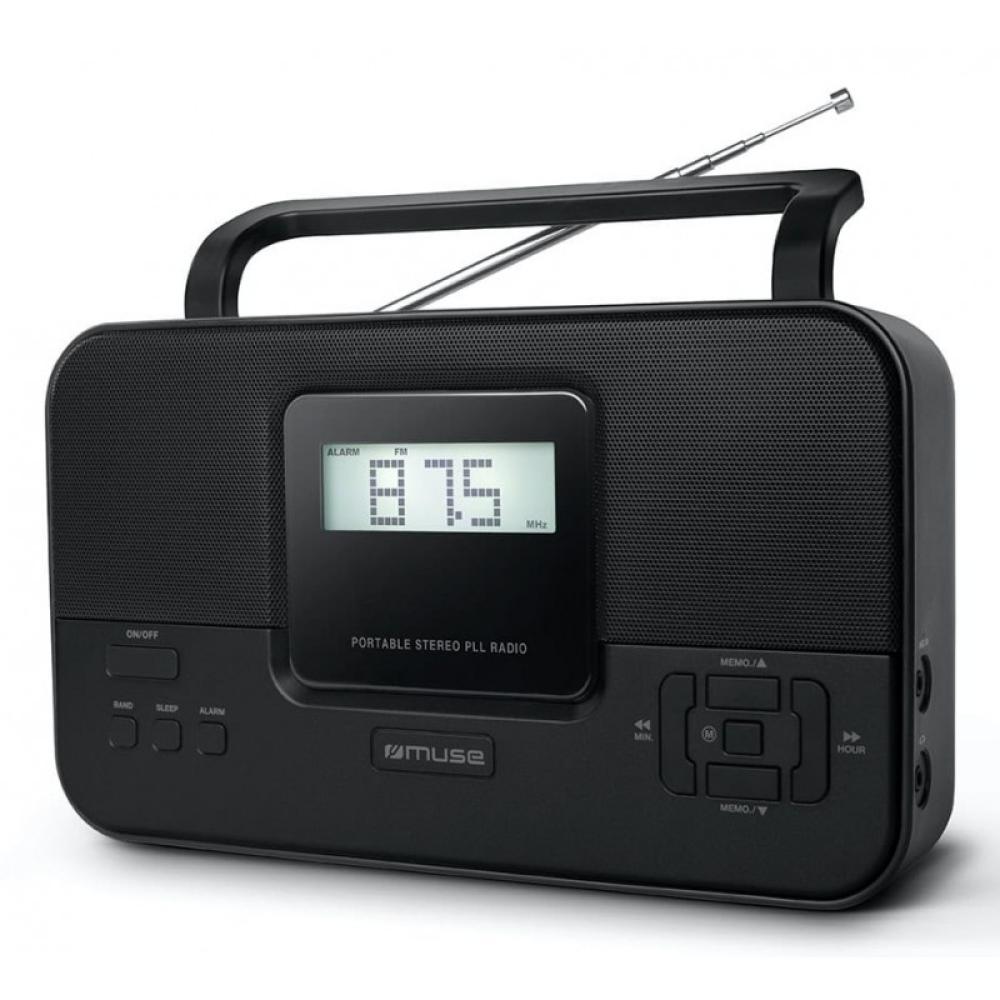 Muse - M087MB radio Portátil Digital Negro