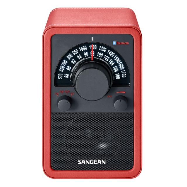 Sangean - WR-15BT Personal Analógica Rojo