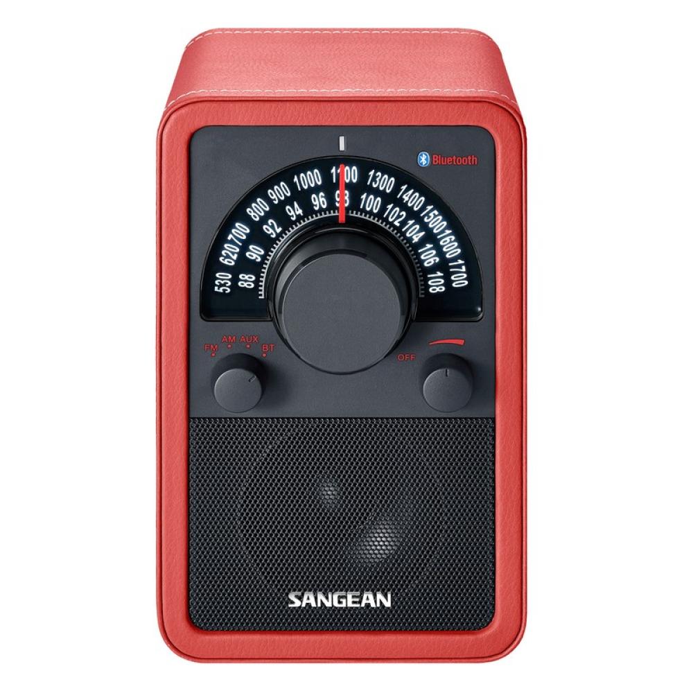 Sangean - WR-15BT Personal Analógica Rojo