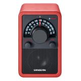 Sangean - WR-15BT Personal Analógica Rojo