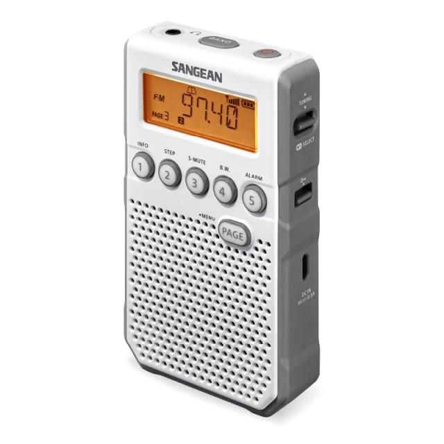 Sangean - DT-800 Portátil Digital Blanco