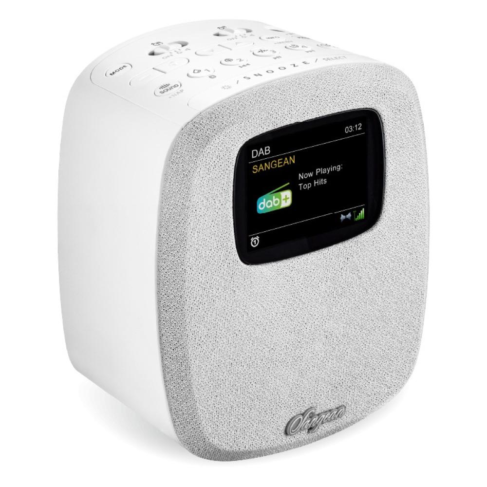 Sangean - DCR-83 Personal Analógico y digital Blanco