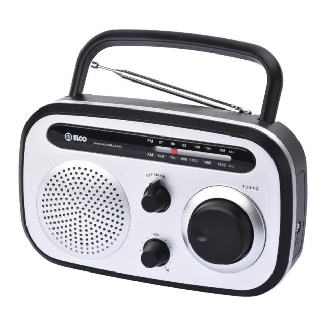 Elco - PD-987 radio Portátil Analógica Negro