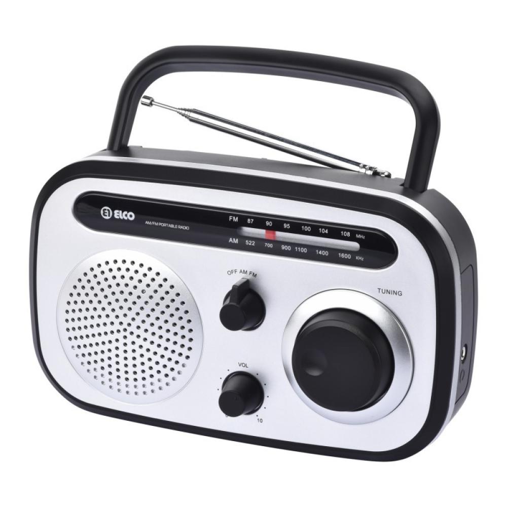 Elco - PD-987 radio Portátil Analógica Negro