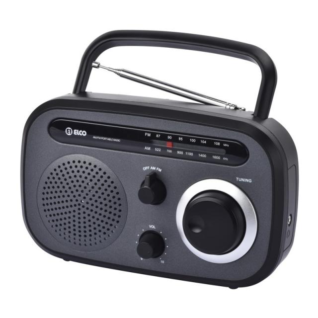 Elco - PD-987 radio Portátil Analógica Negro