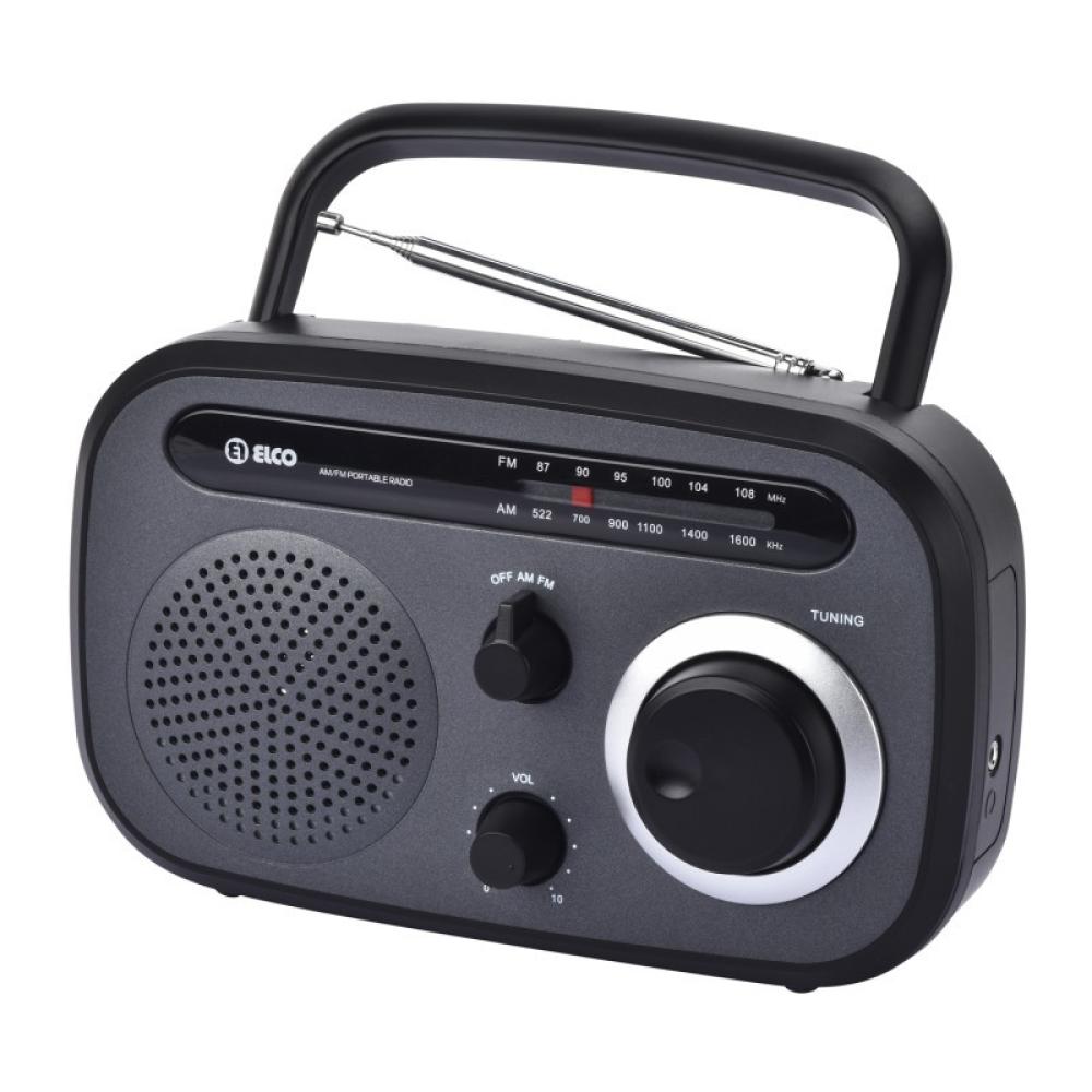 Elco - PD-987 radio Portátil Analógica Negro