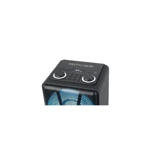 Muse - M-1805 DJ altavoz portátil o de fiesta Altavoz portátil estéreo Negro