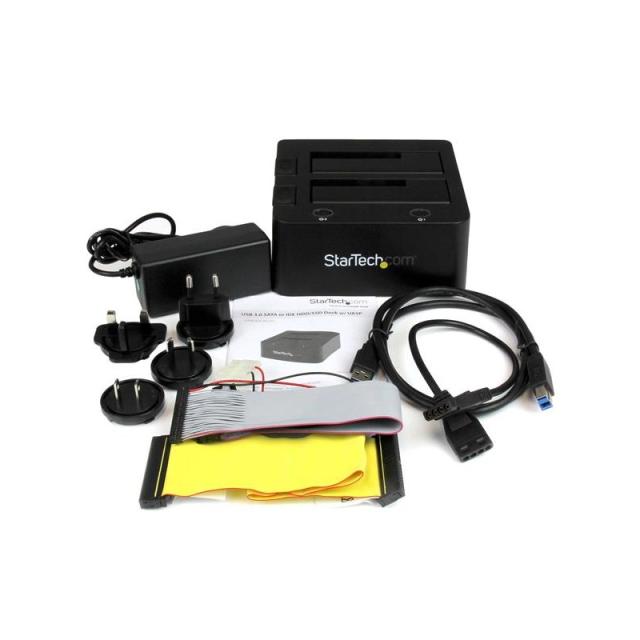 StarTech.com - Base de Conexión Universal para Discos Duros - Docking Station USB 3.0 con UASP