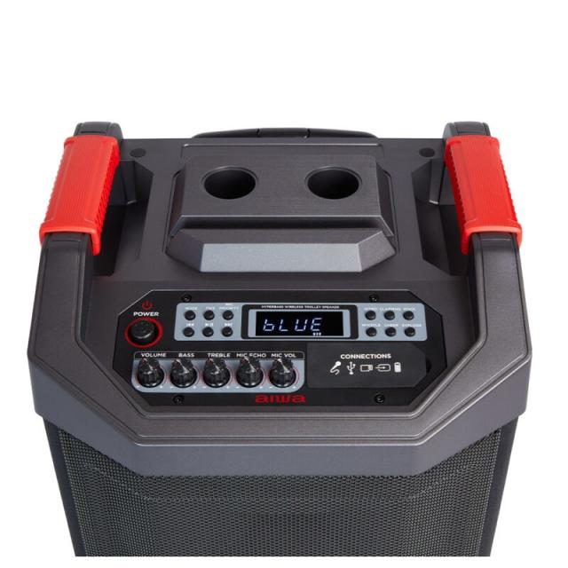 Aiwa - KBTUS-710 altavoz portátil o de fiesta Negro 90 W