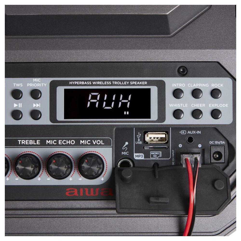 Aiwa - KBTUS-710 altavoz portátil o de fiesta Negro 90 W