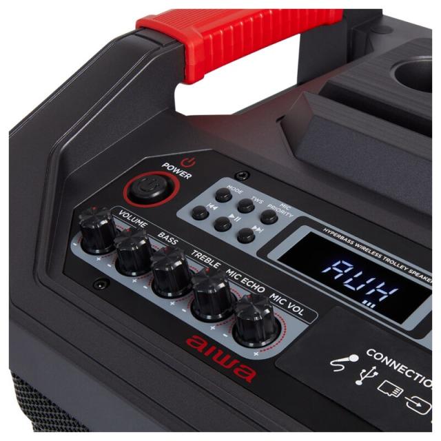 Aiwa - KBTUS-710 altavoz portátil o de fiesta Negro 90 W