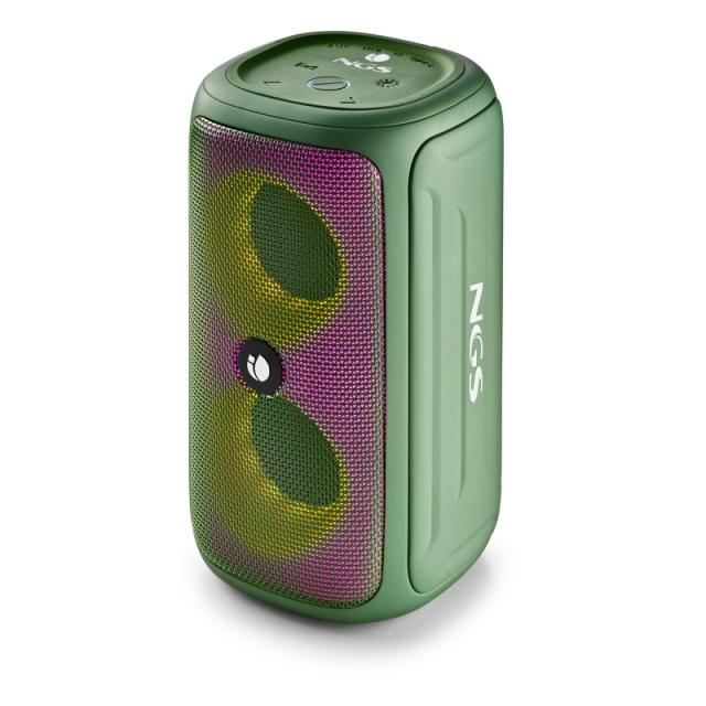 NGS - ROLLER BEAST Altavoz portátil estéreo Verde 32 W