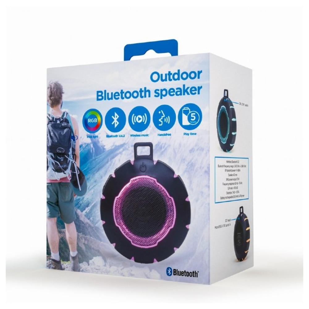 Gembird - SPK-BTOD-01 altavoz portátil o de fiesta Altavoz monofónico portátil Negro 3 W