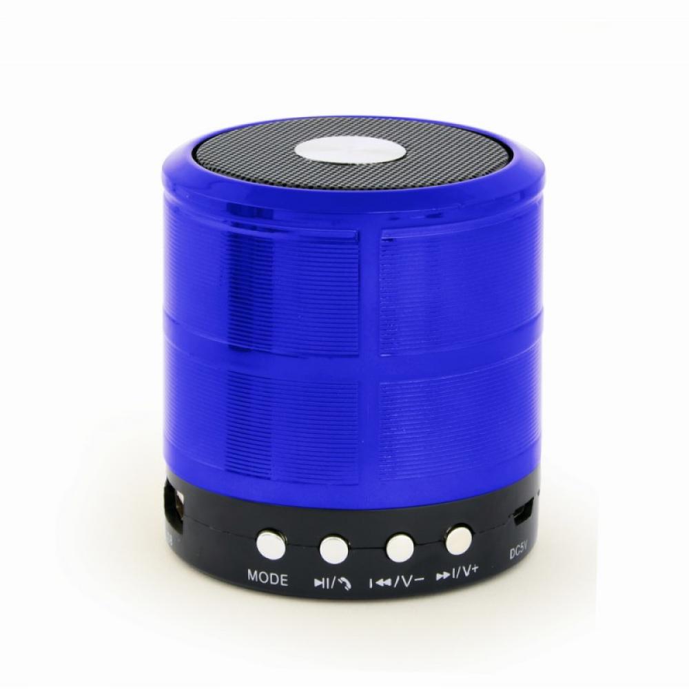 Gembird - SPK-BT-08-B altavoz portátil o de fiesta Altavoz monofónico portátil Negro, Azul 3 W