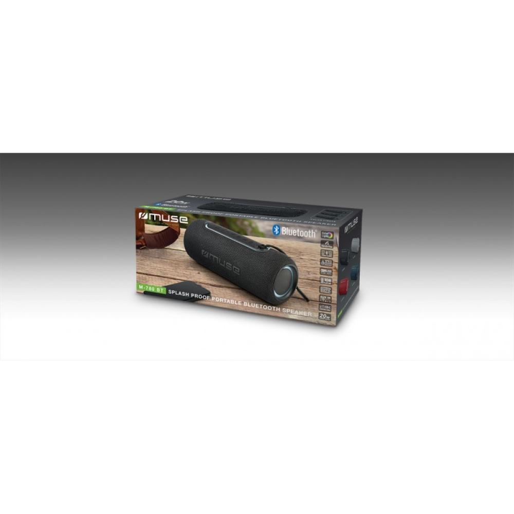 Muse - M-780 BT altavoz portátil o de fiesta Negro 20 W