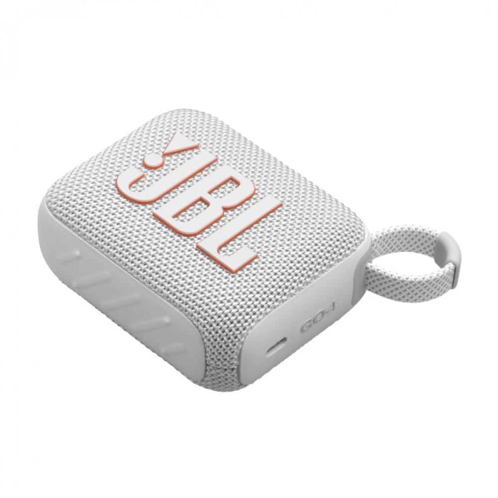 JBL - Go 4 Altavoz monofónico portátil Blanco 4,2 W