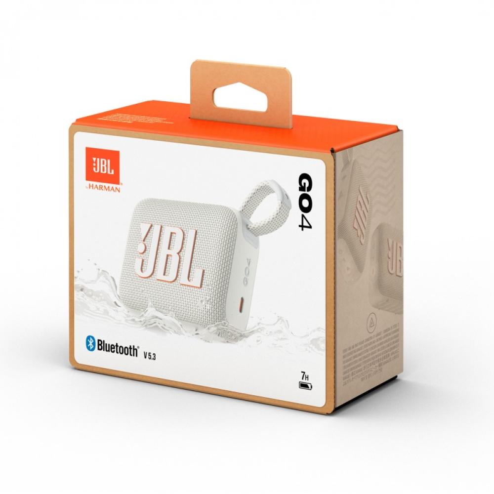 JBL - Go 4 Altavoz monofónico portátil Blanco 4,2 W