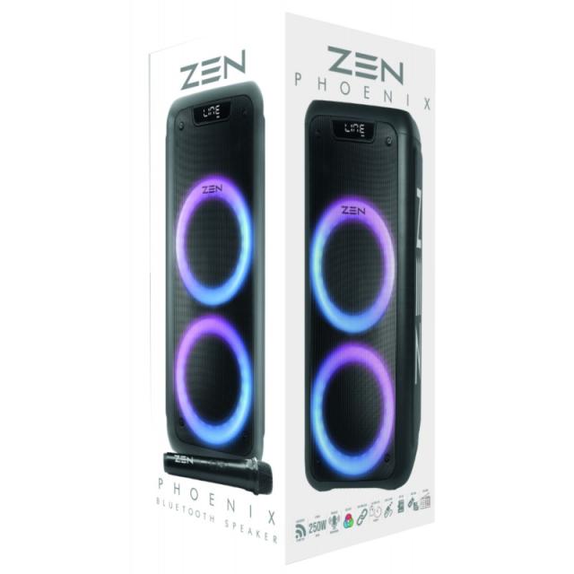 ZEN Devices - PHOENIX altavoz portátil o de fiesta Altavoz para fiestas Negro 25 W