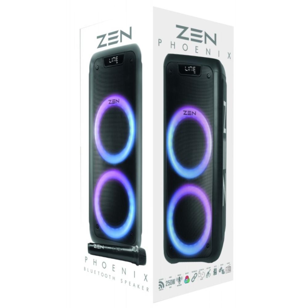 ZEN Devices - PHOENIX altavoz portátil o de fiesta Altavoz para fiestas Negro 25 W