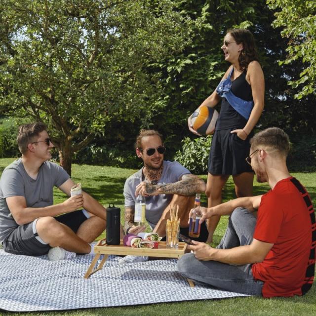 Hama - Twin 3.0 Altavoz portátil estéreo Negro 30 W