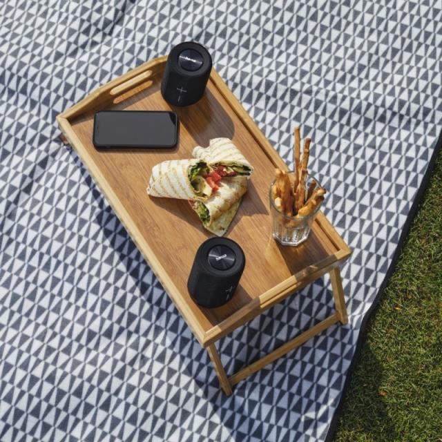 Hama - Twin 3.0 Altavoz portátil estéreo Negro 30 W