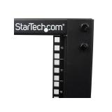 StarTech.com - Rack 12U Móvil de Marco Abierto de 4 Columnas para Servidores - Rack de Cuatro Columnas de 19 Pulgadas para Equip