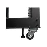 StarTech.com - Rack 12U Móvil de Marco Abierto de 4 Columnas para Servidores - Rack de Cuatro Columnas de 19 Pulgadas para Equip