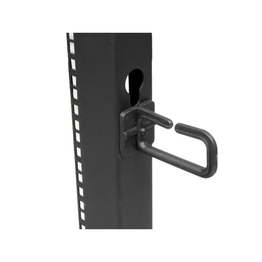 StarTech.com - Rack 12U Móvil de Marco Abierto de 4 Columnas para Servidores - Rack de Cuatro Columnas de 19 Pulgadas para Equip