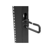 StarTech.com - Rack 12U Móvil de Marco Abierto de 4 Columnas para Servidores - Rack de Cuatro Columnas de 19 Pulgadas para Equip