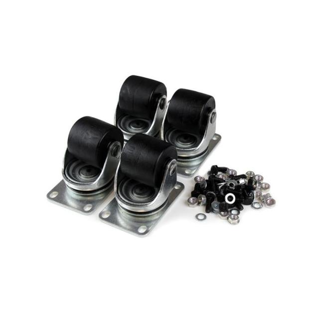 StarTech.com - Rack 12U Móvil de Marco Abierto de 4 Columnas para Servidores - Rack de Cuatro Columnas de 19 Pulgadas para Equip