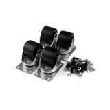 StarTech.com - Rack 12U Móvil de Marco Abierto de 4 Columnas para Servidores - Rack de Cuatro Columnas de 19 Pulgadas para Equip