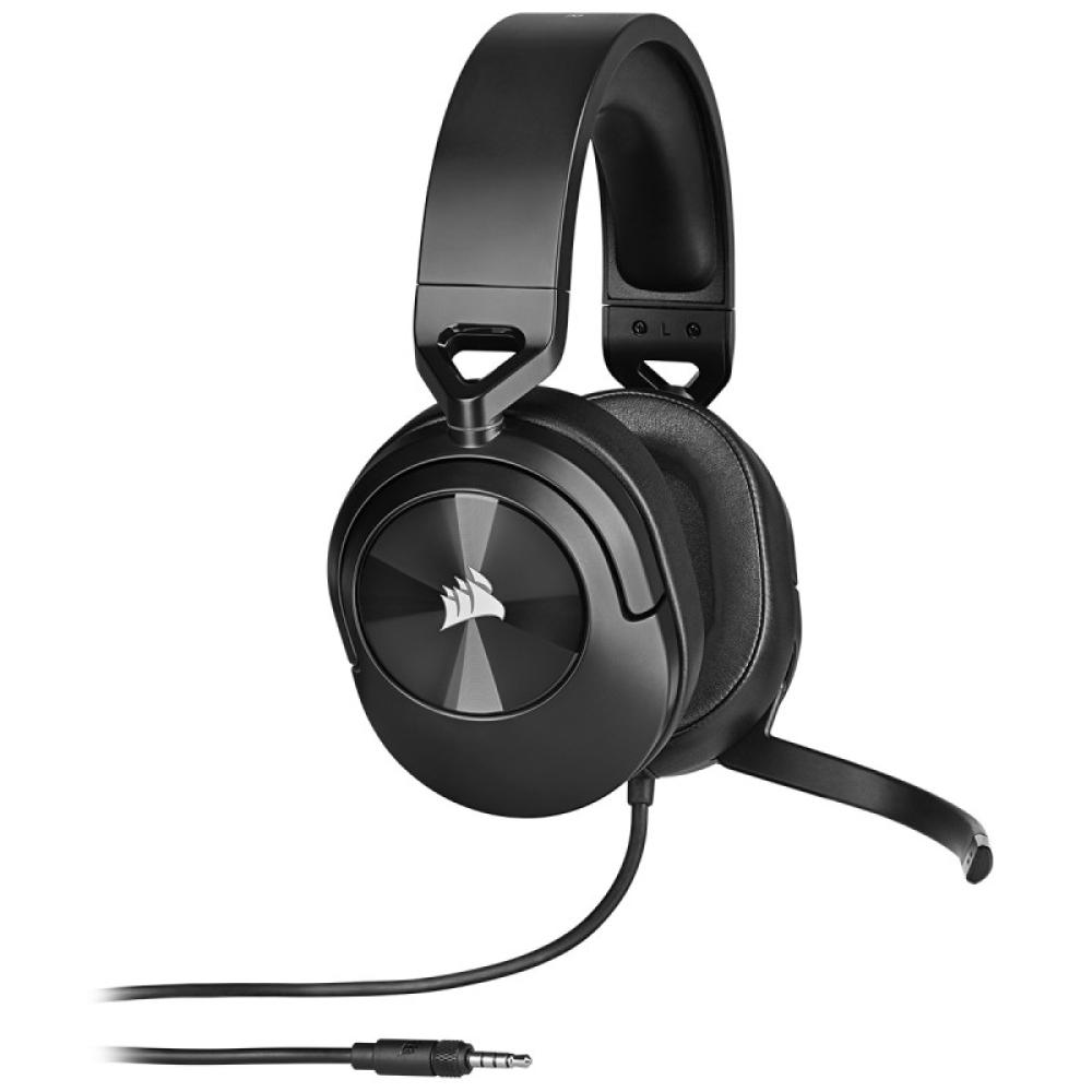 Corsair - HS55 STEREO Auriculares Alámbrico Diadema Juego Carbono
