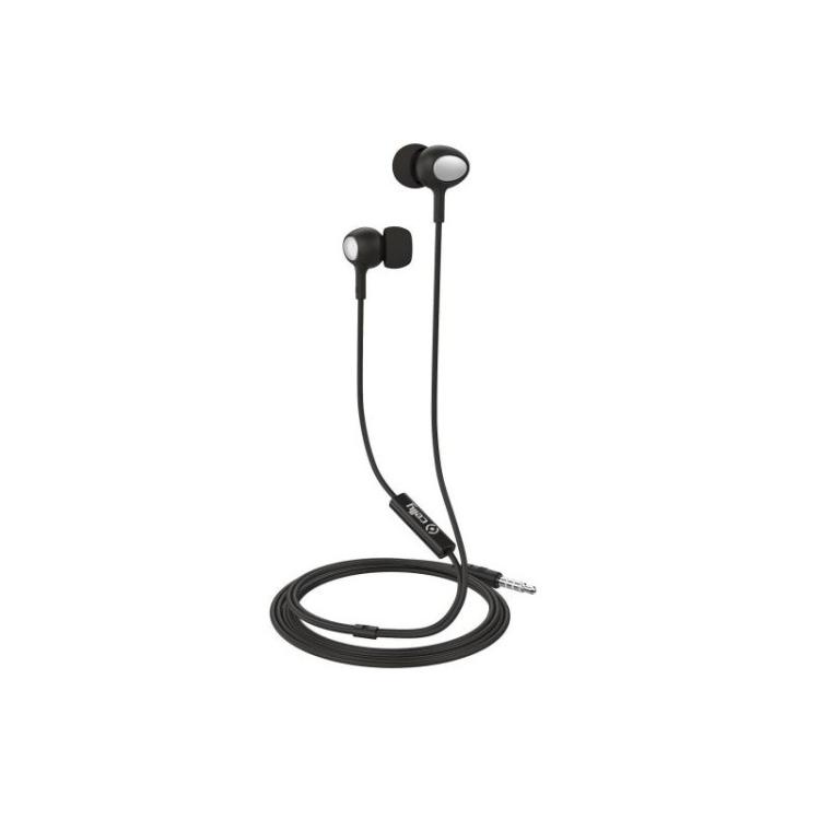 Celly - UP500BK auricular y casco Auriculares Alámbrico Dentro de oído Llamadas/Música Negro