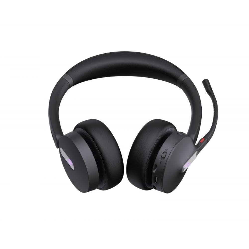 Yealink - WH64 Dual Teams Auriculares Inalámbrico Diadema Oficina/Centro de llamadas USB Tipo C Bluetooth Negro