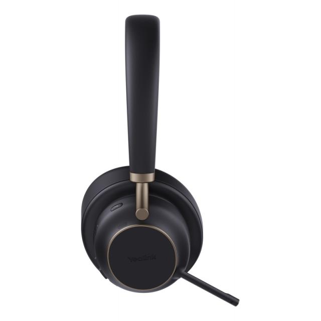 Yealink - BH76 Plus Teams USB-C/A Auriculares Inalámbrico Diadema Llamadas/Música USB Type-C / USB Type-A Bluetooth Negro