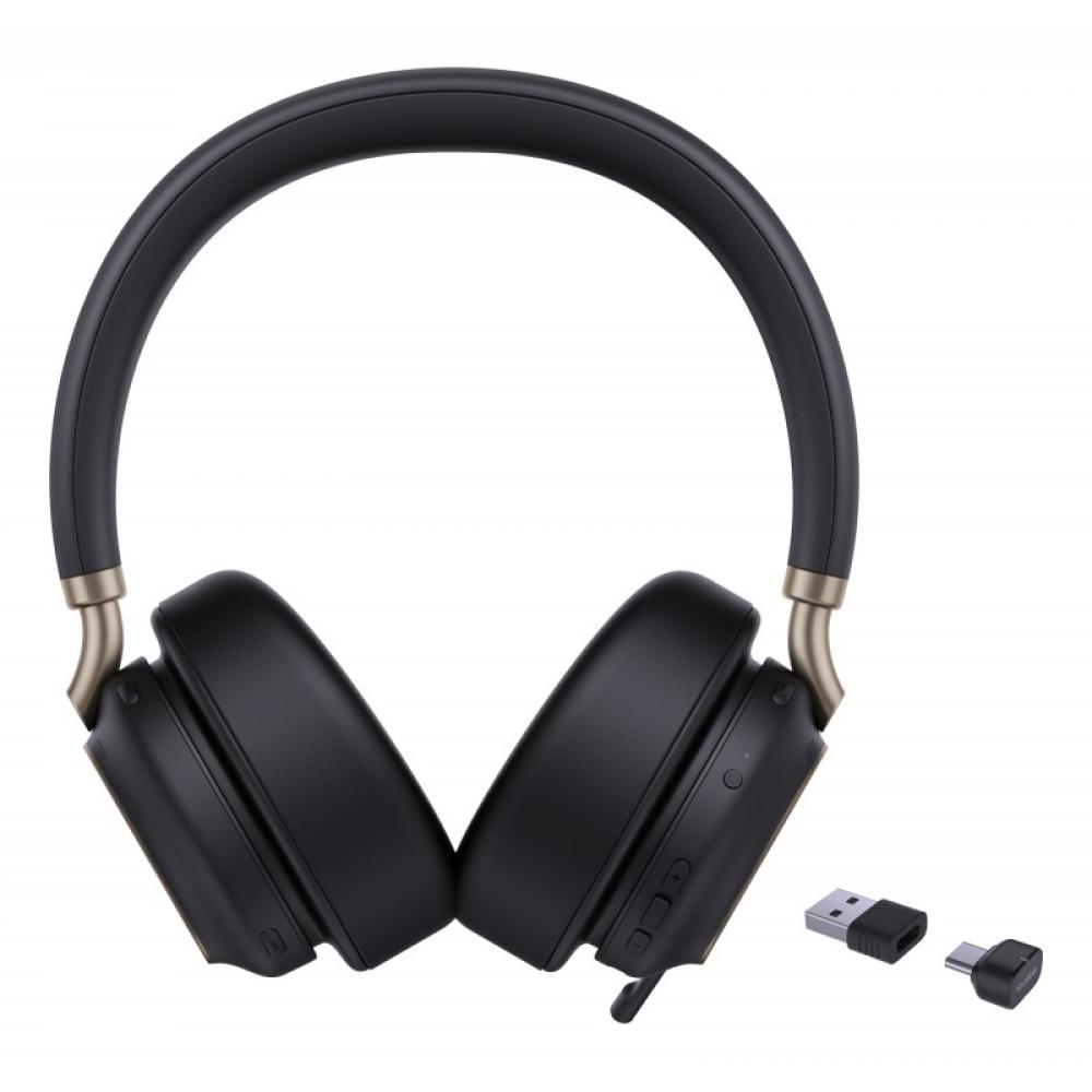 Yealink - BH76 Plus Teams USB-C/A Auriculares Inalámbrico Diadema Llamadas/Música USB Type-C / USB Type-A Bluetooth Negro