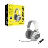 Corsair - HS55 WIRELESS Auriculares Inalámbrico Diadema Juego Bluetooth Blanco