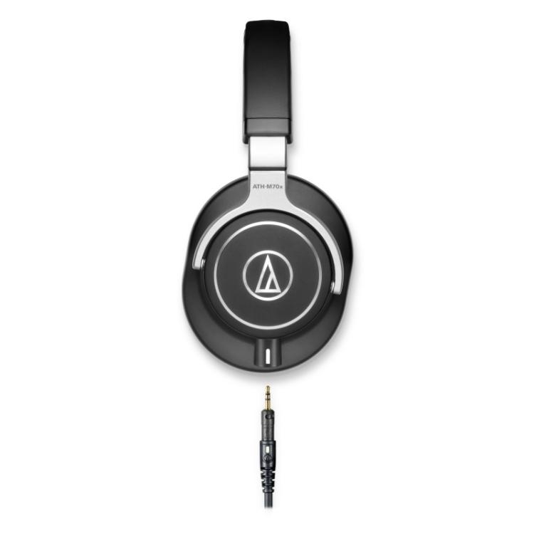 Audio-Technica - ATH-M70X auricular y casco Auriculares Alámbrico Diadema Música Negro