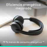 Logitech - Zone Wired 2: auriculares con cancelación de ruido y tecnología híbrida adaptativa ANC, USB-C con adaptador USB-A, Gr